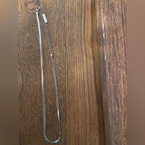 Hey Harper Silver Necklace